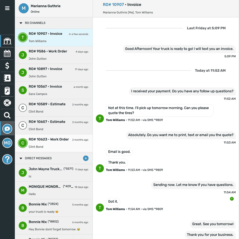 Shop-Ware-Messenger-Texting-Customers-SMS