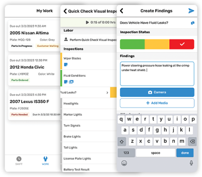 Tech App tools page
